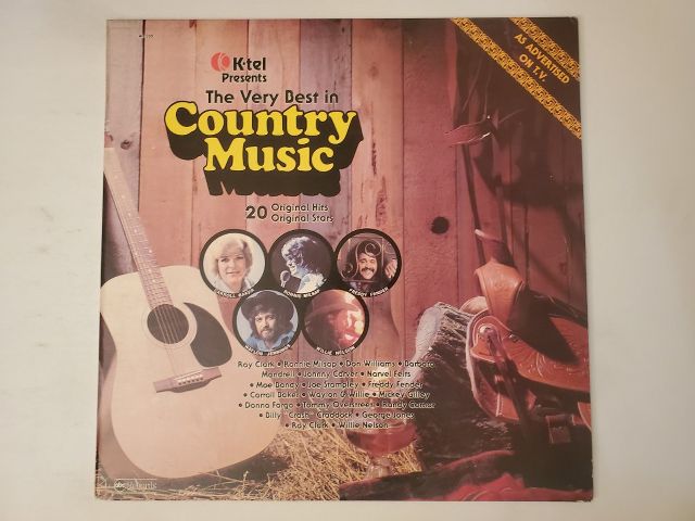 Various Artists The Very Best in Country Music vinyl record