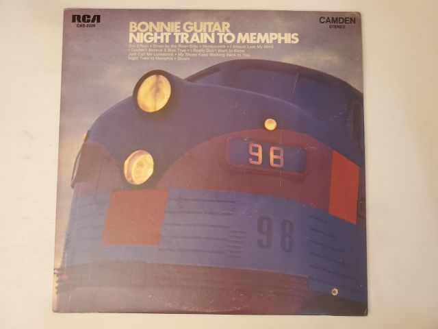 Bonnie Guitar Night Train to Memphis vinyl record