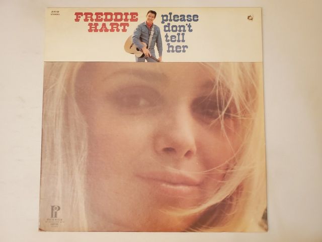 Freddie Hart Please Don't Tell Her vinyl record