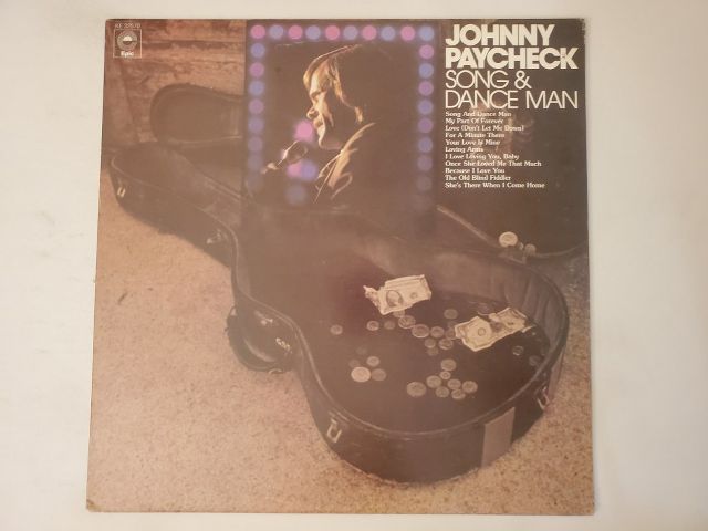 Johnny Paycheck Song & Dance Man vinyl record