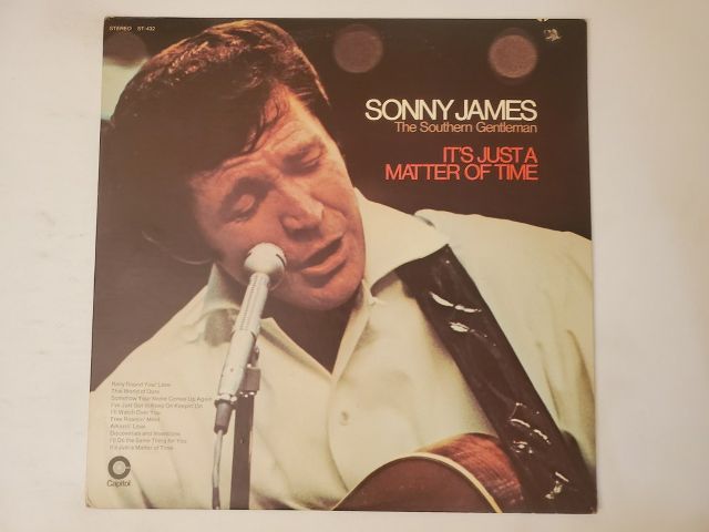 Sonny James It's Just a Matter of Time vinyl record