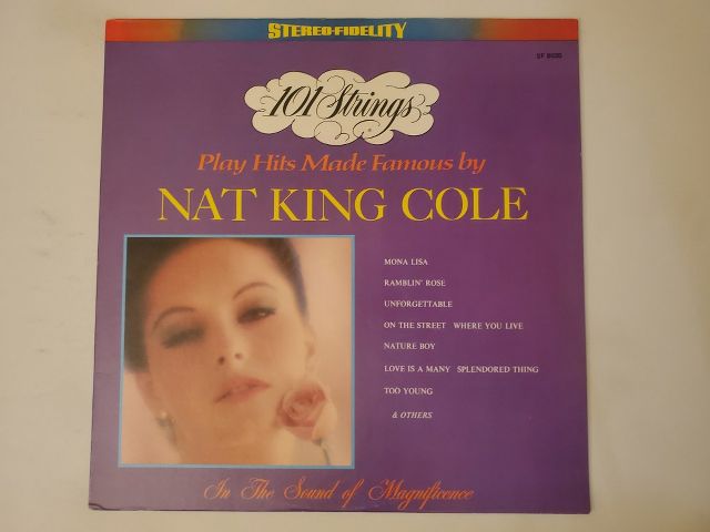 101 Strings Play Hits Made Famous by Nat King Cole vinyl record