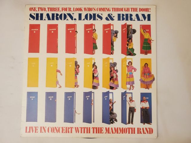 Sharon, Lois & Bram One, Two, Three, Four, Look Who's Coming Through the Door! vinyl record
