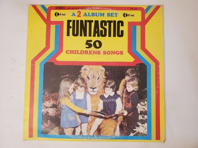 Various Artists Funtastic 50 Children's Songs vinyl record