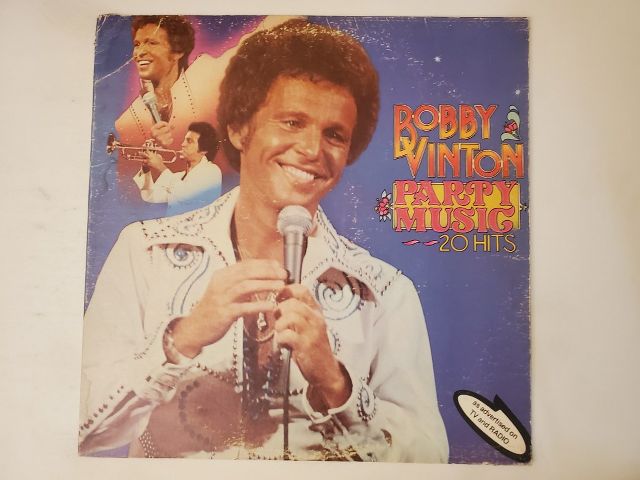 Bobby Vinton Party Music - 20 Hits vinyl record