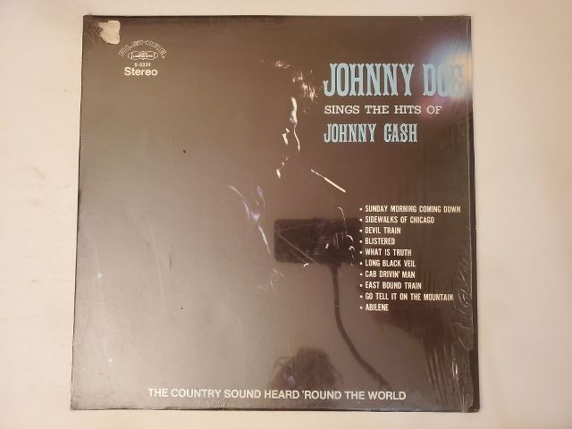 Johnny Doe Johnny Doe Sings the Hits of Johnny Cash vinyl record