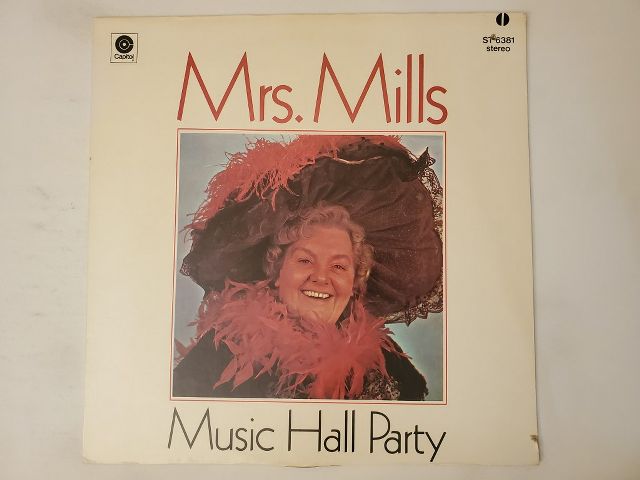 Mrs Mills Music Hall Party vinyl record