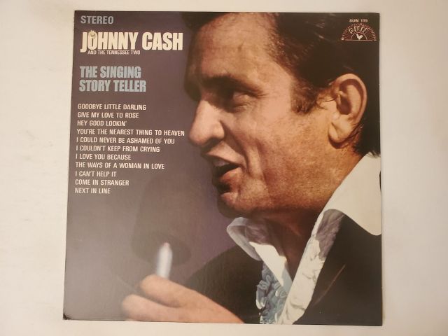 Johnny Cash The Singing Story Teller vinyl record