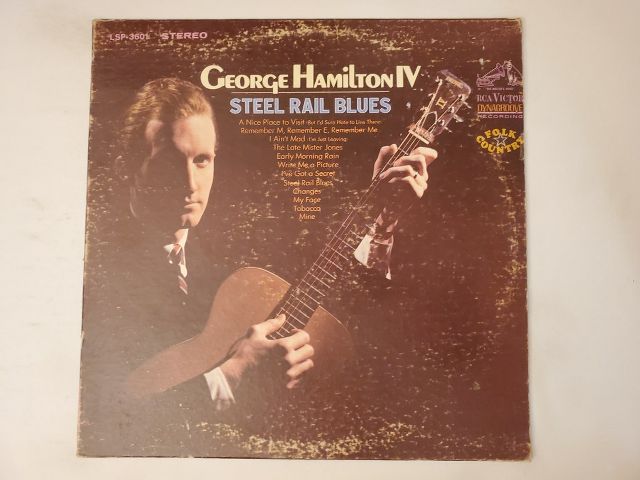 George Hamilton IV Steel Rail Blues vinyl record
