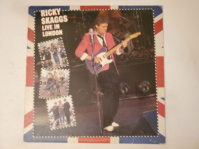 Ricky Skaggs Live in London vinyl record