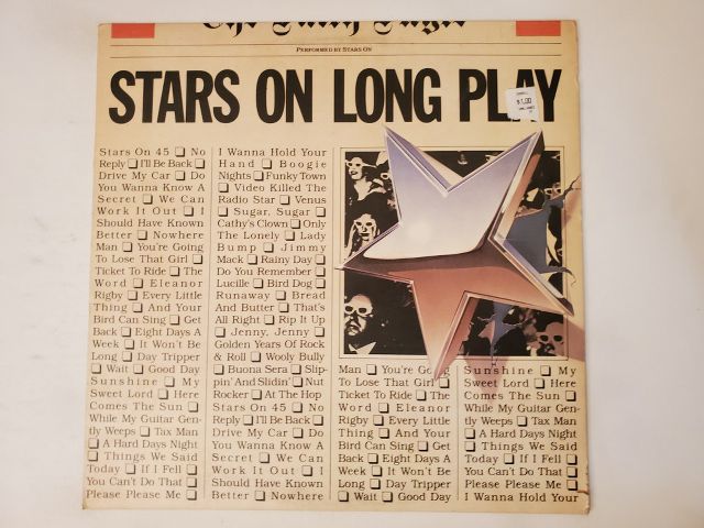 Stars on 45 Stars on Long Play vinyl record
