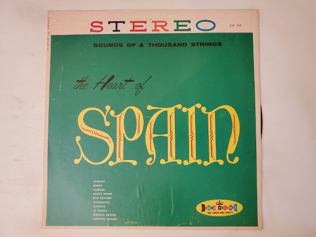 Sounds of a Thousand Strings The Heart of Spain vinyl record