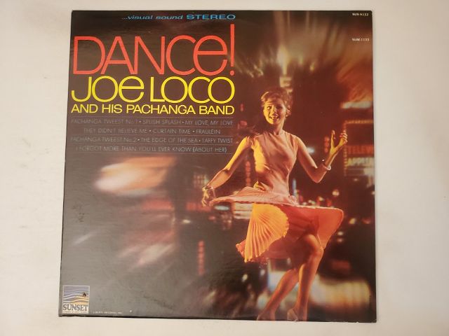 Joe Loco and His Pachanga Band Dance! vinyl record