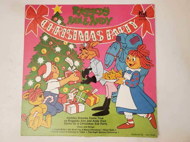 Unknown Raggedy Ann & Andy Christmas Party vinyl record