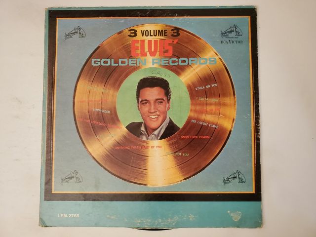 Elvis Presley Elvis' Golden Records Volume 3 vinyl record