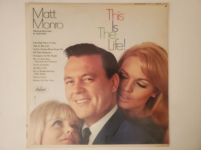 Matt Monro This Is The Life! vinyl record