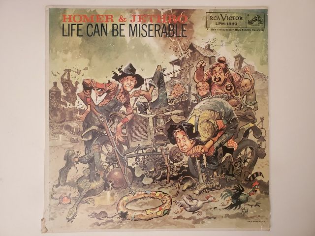 Homer & Jethro Life Can Be Miserable vinyl record