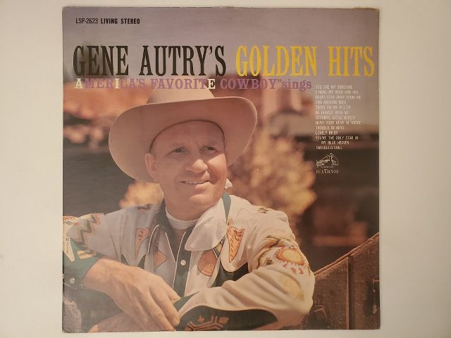 Gene Autry Gene Autry's Golden Hits vinyl record