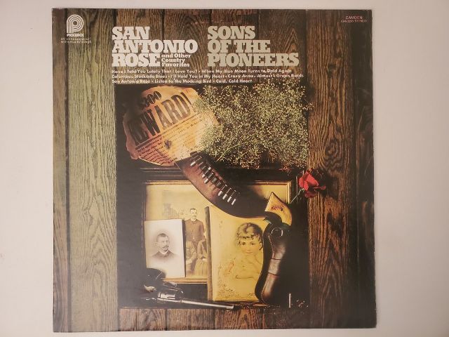 Sons of the Pioneers San Antonio Rose and Other Country Favorites vinyl record