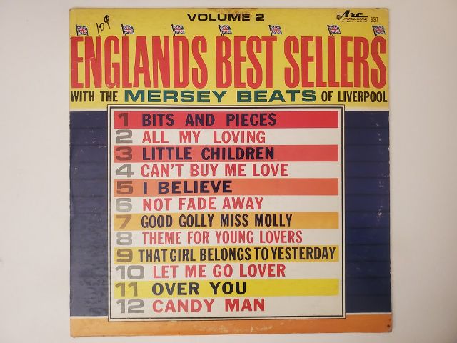 The Mersey Beats England's Best Sellers Volume 2 vinyl record