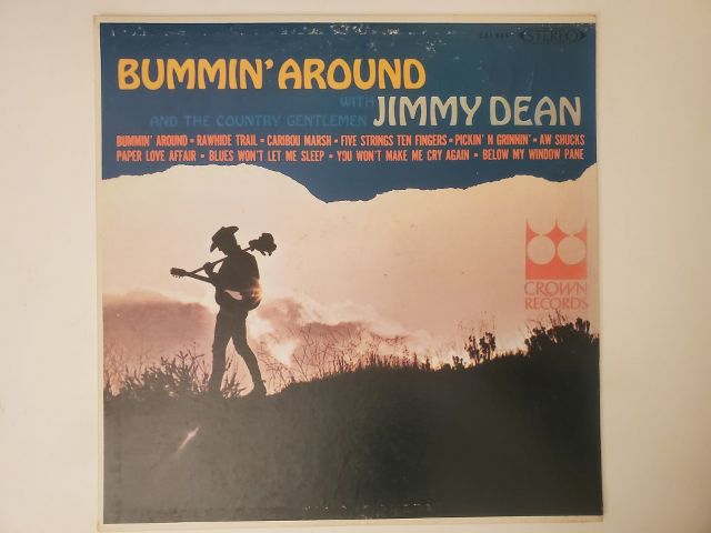 Jimmy Dean Bummin' Around vinyl record