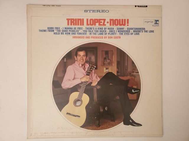 Trini Lopez Now vinyl record