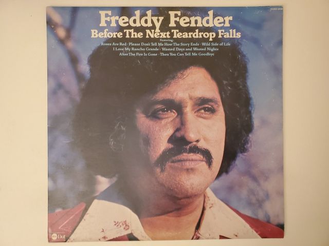 Freddy Fender Before the Next Teardrop Falls vinyl record