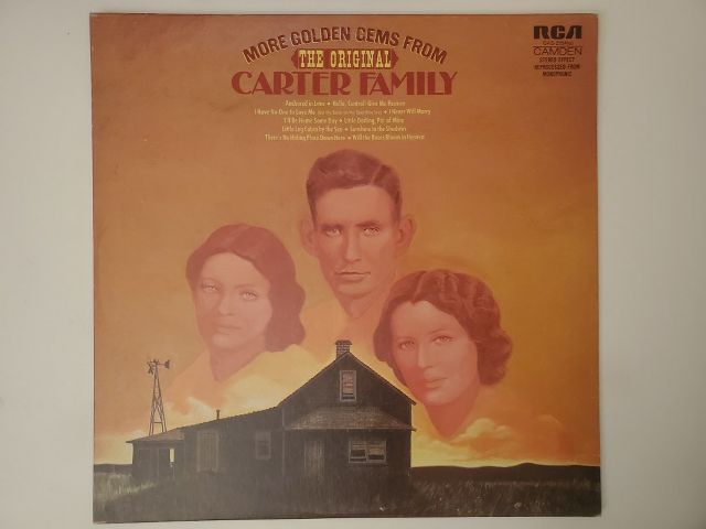 The Original Carter Family More Golden Gems from the Original Carter Family vinyl record