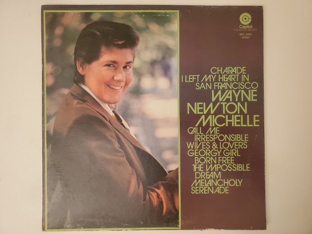 Wayne Newton I Left My Heart in San Francisco vinyl record