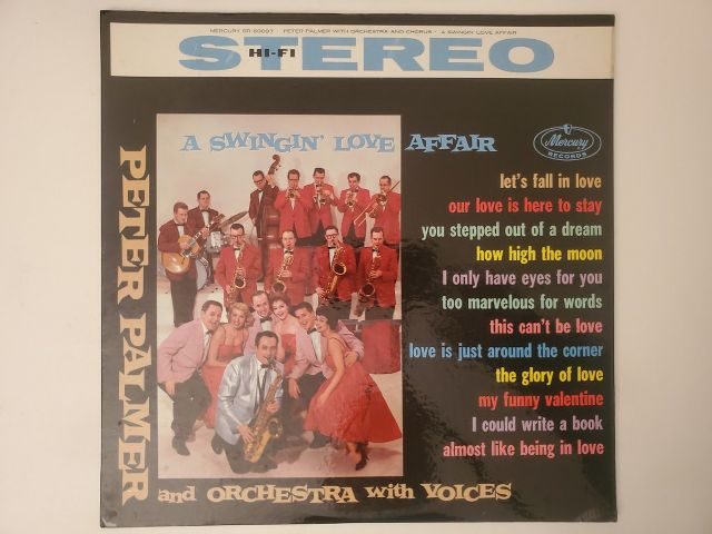 Peter Palmer A Swingin' Love Affair vinyl record
