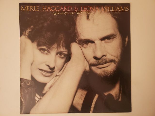 Merle Haggard & Leona Williams Heart to Heart vinyl record