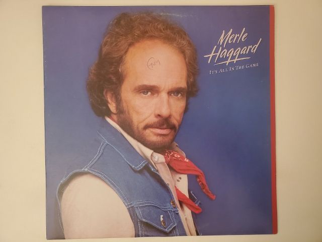Merle Haggard It's All in the Game vinyl record