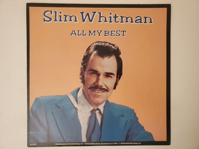 Slim Whitman All My Best vinyl record