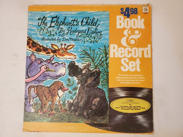 Rudyard Kipling The Elephant's Child vinyl record