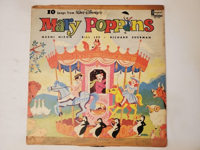 Various Artists 10 Songs from Mary Poppins vinyl record