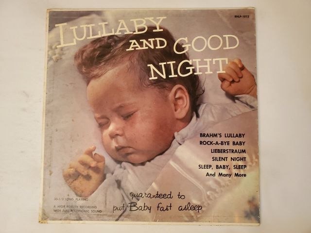 Unknown Lullaby and Good Night vinyl record