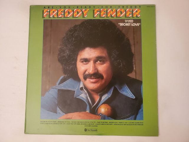 Freddy Fender Are You Ready for Freddy vinyl record