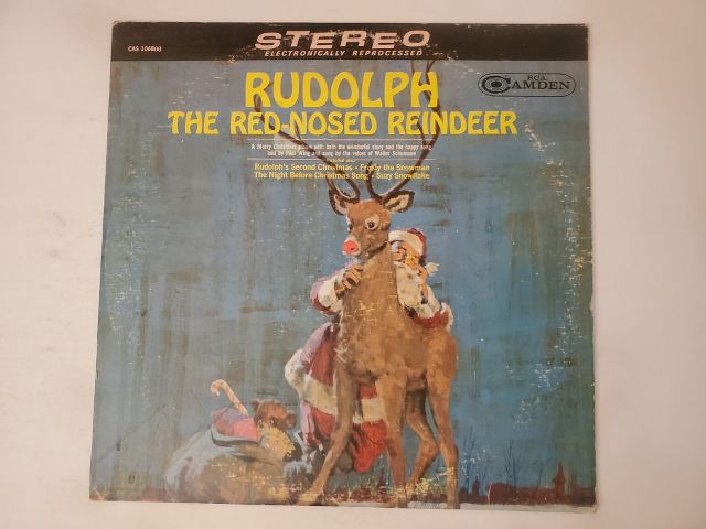 Paul Wing Rudolph the Red-Nosed Reindeer vinyl record