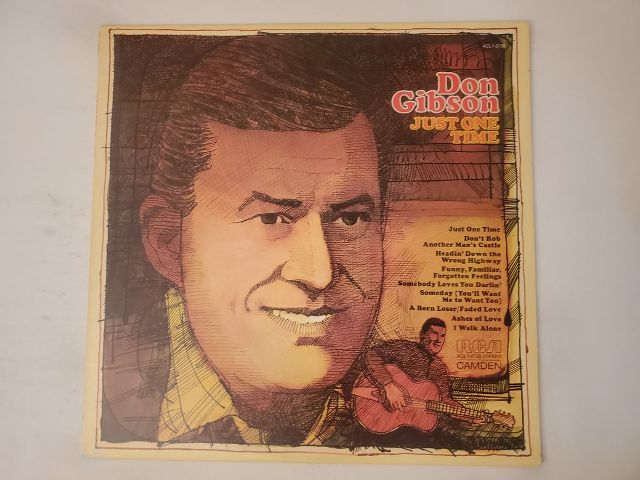 Don Gibson Just One Time vinyl record