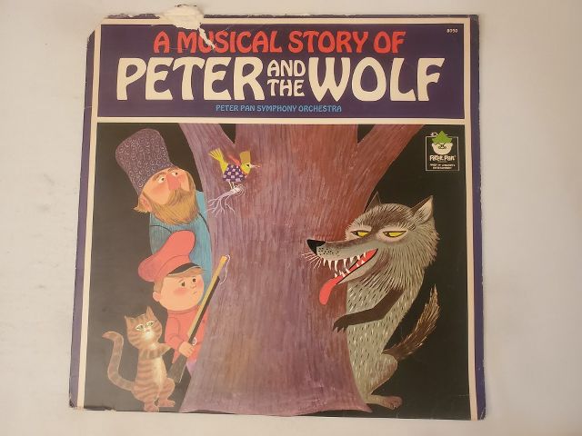 Peter Pan Symphony Orchestra A Musical Story of Peter and the Wolf vinyl record