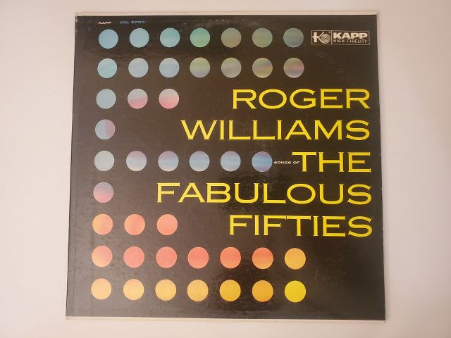 Roger Williams Songs of the Fabulous Fifties vinyl record