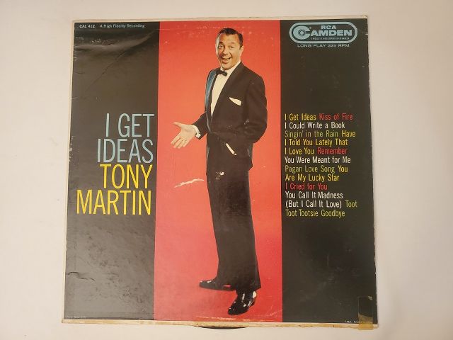 Tony Martin I Get Ideas vinyl record