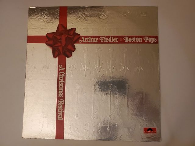 Arthur Fiedler & Boston Pops A Christmas Festival vinyl record