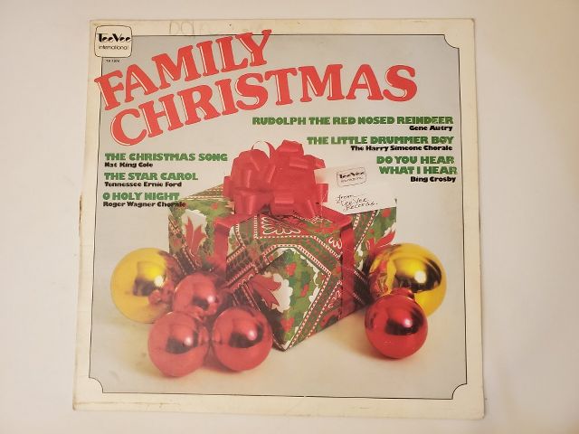 Various Artists Family Christmas vinyl record
