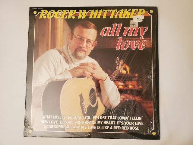 Roger Whittaker All My Love vinyl record