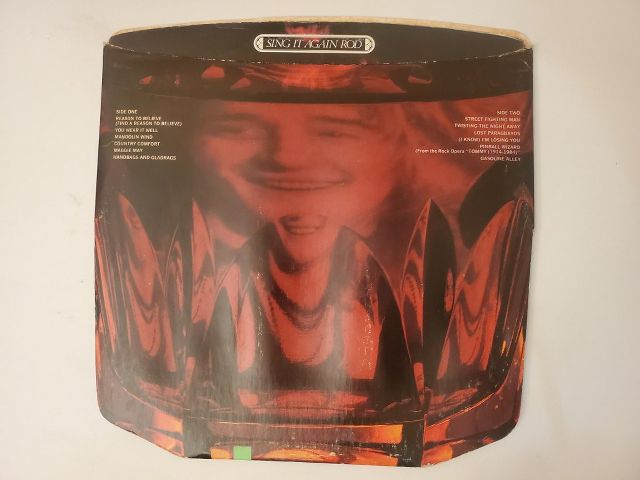 Rod Stewart Sing It Again Rod vinyl record