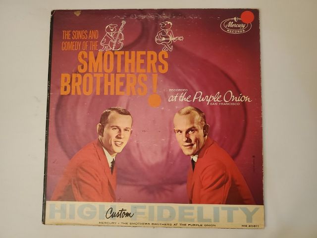 The Smothers Brothers The Songs and Comedy of The Smothers Brothers at the Purple Onion vinyl record