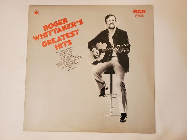 Roger Whittaker Greatest Hits vinyl record