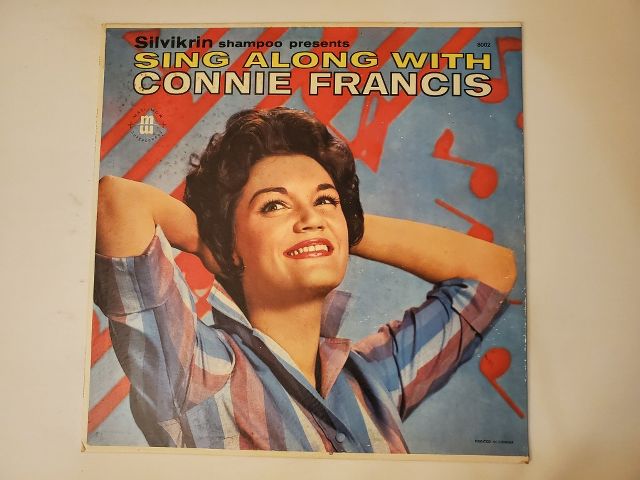 Connie Francis Sing Along with Connie Francis vinyl record