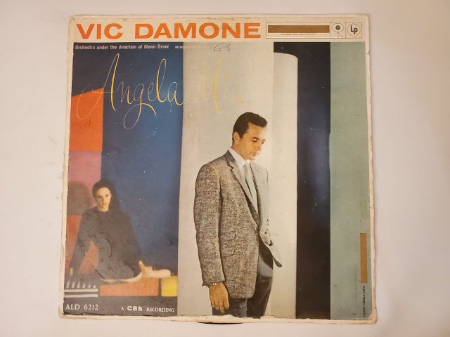 Vic Damone Angela Mia vinyl record